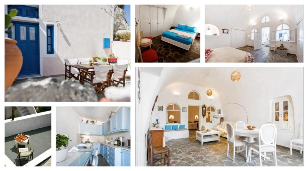 Вілла Bioclimatic Cave House Santorini Vothon Екстер'єр фото