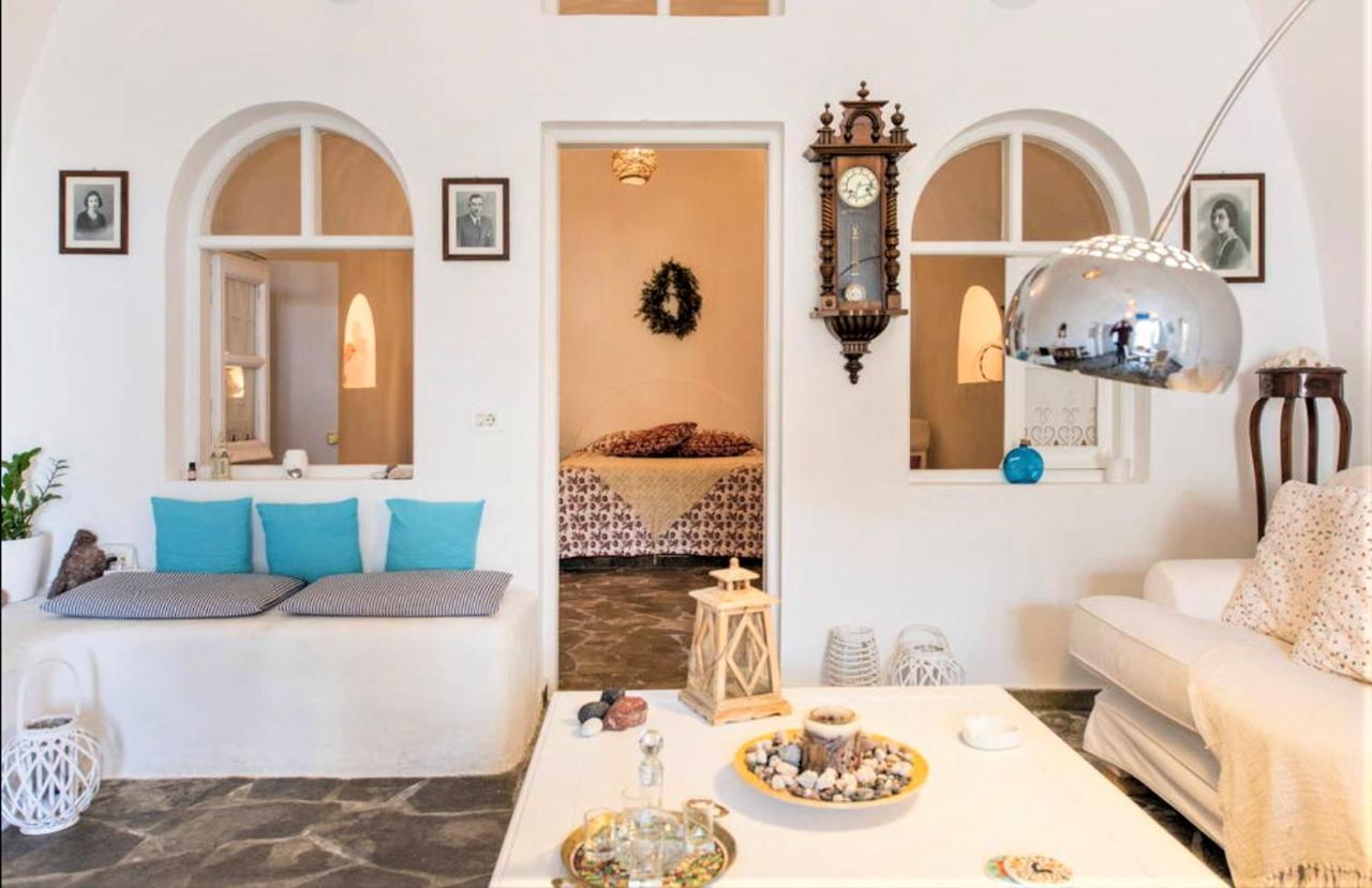 Вілла Bioclimatic Cave House Santorini Vothon Екстер'єр фото