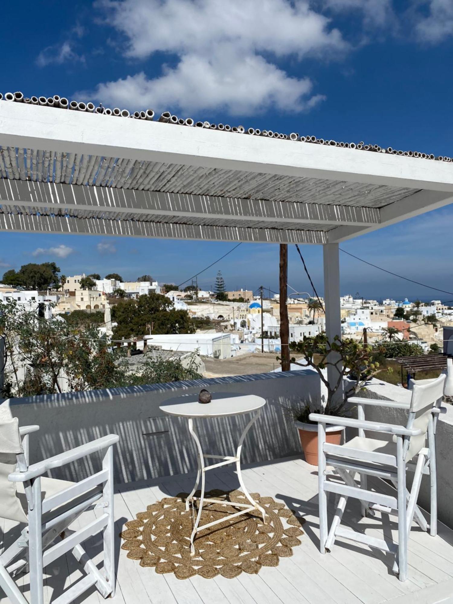 Вілла Bioclimatic Cave House Santorini Vothon Екстер'єр фото